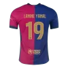 LAMINE YAMAL #19 Barcelona Jersey 2024/25 Authentic Home - UCL Spotify Logo Without Text - ijersey