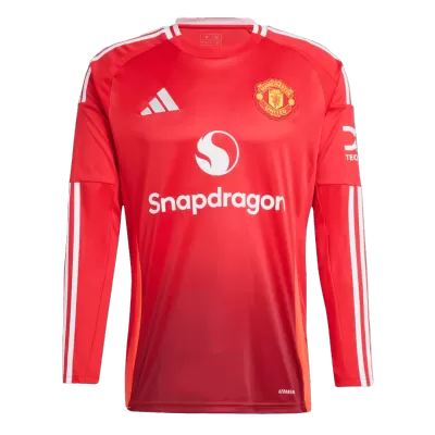 Manchester United Home Jersey 2024/25 - Long Sleeve - ijersey