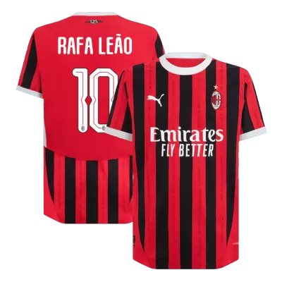 RAFA LEÃO #10 AC Milan Jersey 2024/25 Authentic Home - UCL - ijersey