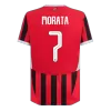 MORATA #7 AC Milan Jersey 2024/25 Authentic Home - UCL - ijersey
