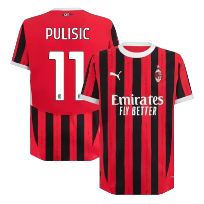 PULISIC #11 AC Milan Jersey 2024/25 Authentic Home - ijersey