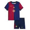 Youth Barcelona Jersey Kit 2024/25 Home Spotify Logo Without Text - ijersey