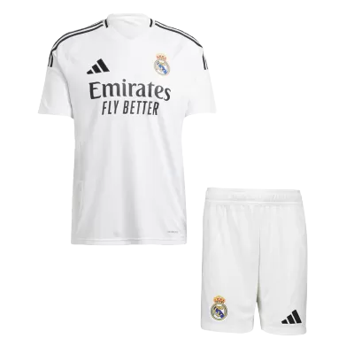 Real Madrid Home Soccer Jersey Kit(Jersey+Shorts) 2024/25 - ijersey