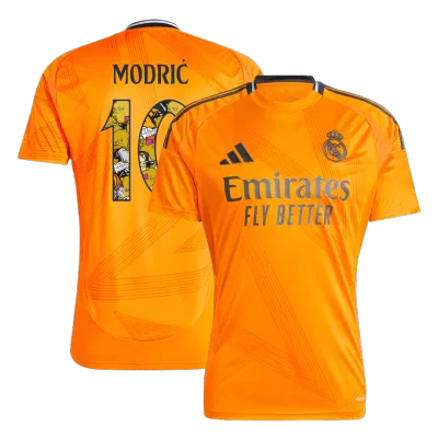 MODRIĆ #10 Real Madrid Jersey 2024/25 Away - Bear Champ Font - ijersey