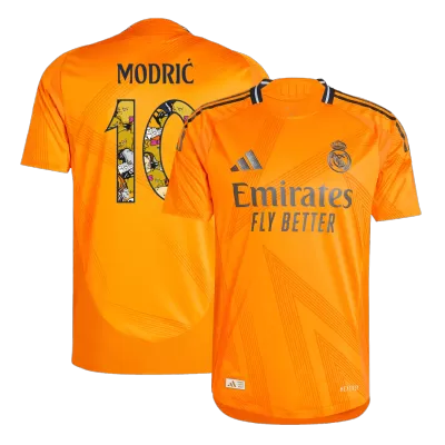 MODRIĆ #10 Real Madrid Jersey 2024/25 Authentic Away - Bear Champ Font - ijersey