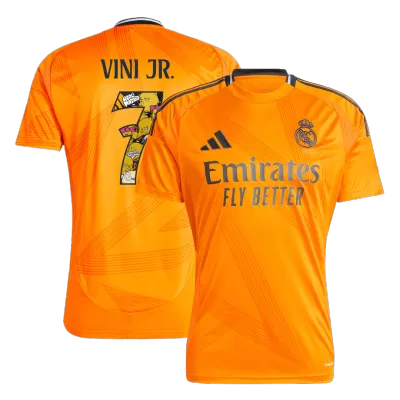 VINI JR. #7 Real Madrid Jersey 2024/25 Away - Bear Champ Font - ijersey