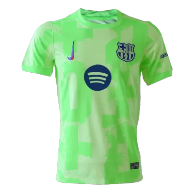 Barcelona Jersey 2024/25 Third Away - Spotify Logo Without Text - ijersey