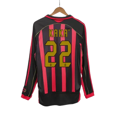 KAKA' #22 AC Milan Jersey Kit 2006/07 Home - Long Sleeve - ijersey