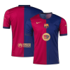 Barcelona Jersey 2024/25 Home-Spotify Logo Without Text - ijersey