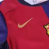 Youth Barcelona Jersey Kit 2024/25 Home Spotify Logo Without Text - ijersey