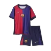 Youth Barcelona Jersey Kit 2024/25 Home Spotify Logo Without Text - ijersey