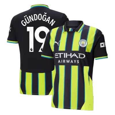 GÜNDOĞAN #19 Manchester City Jersey 2024/25 Away - ijersey