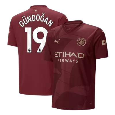 GÜNDOĞAN #19 Manchester City Jersey 2024/25 Third Away - ijersey