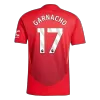 GARNACHO #17 Manchester United Jersey 2024/25 Authentic Home - ijersey