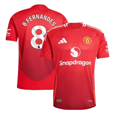 B.FERNANDES #8 Manchester United Jersey 2024/25 Authentic Home - ijersey