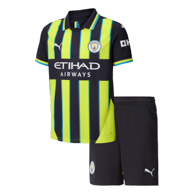 Youth Manchester City Jersey Kit 2024/25 Away - ijersey