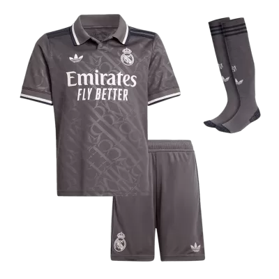 Youth Real Madrid Jersey Whole Kit 2024/25 Third - ijersey