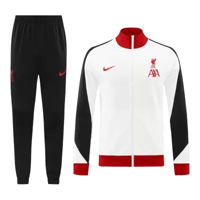 Liverpool Jacket Tracksuit 2024/25 - White - ijersey