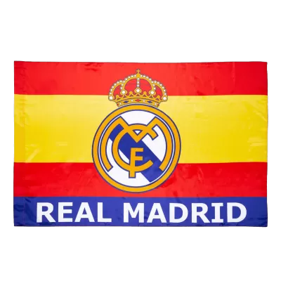 Real Madrid Team Flag Red - ijersey