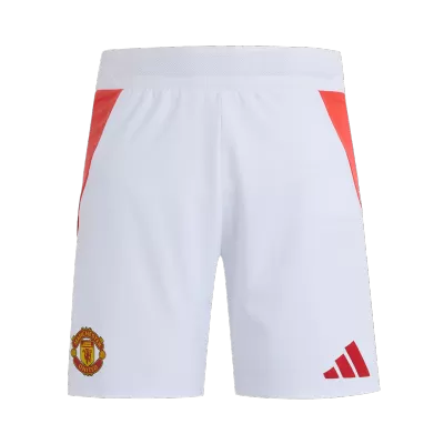 Manchester United Soccer Shorts 2024/25 Authentic Home - ijersey