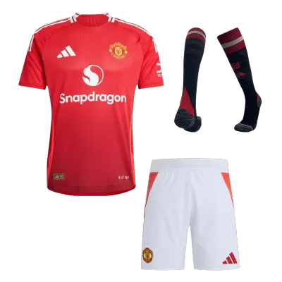 Manchester United Jersey Whole Kit 2024/25 Authentic Home - ijersey