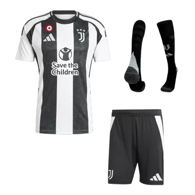 Juventus Jersey Whole Kit 2024/25 Home - Save The Children Sponsor - ijersey