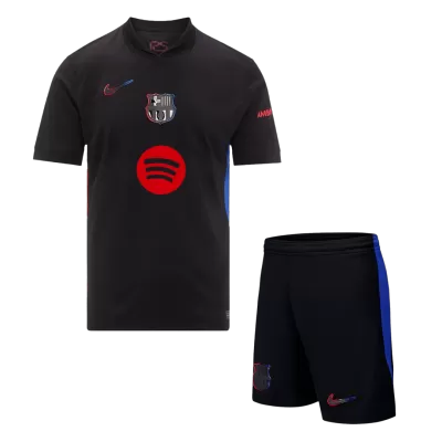 Barcelona Jersey Kit 2024/25 Away - Spotify Logo Without Text - ijersey