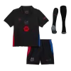 Youth Barcelona Jersey Whole Kit 2024/25 Away - Spotify Logo Without Text - ijersey