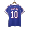 ZIDANE #10 France Jersey 1998 Home Retro - ijersey