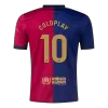 COLDPLAY #10 Barcelona Jersey 2024/25 Home - ijersey