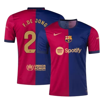 F.DE JONG #21 Barcelona Jersey 2024/25 Home - ijersey