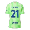 F.DE JONG #21 Barcelona Jersey 2024/25 Third Away - UCL - ijersey