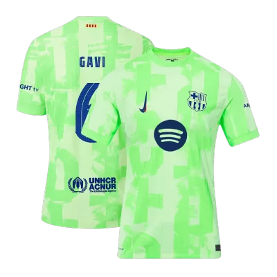 GAVI #6 Barcelona Jersey 2024/25 Third Away- UCL（Spotify Logo Without Text） - ijersey