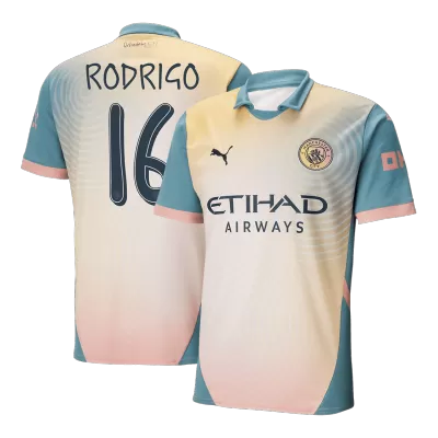 RODRIGO #16 Manchester City Jersey 2024/25 Fourth Away - UCL - ijersey