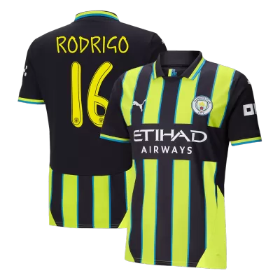 RODRIGO #16 Manchester City Jersey 2024/25 Away - UCL - ijersey