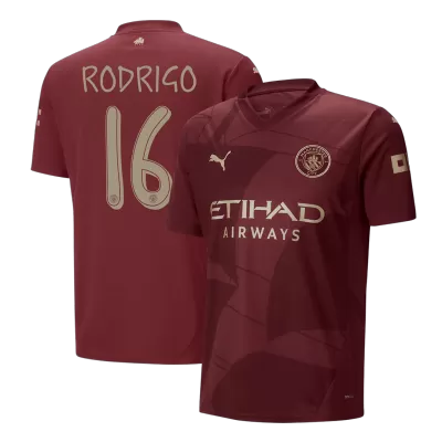 RODRIGO #16 Manchester City Jersey 2024/25 Third Away - UCL - ijersey