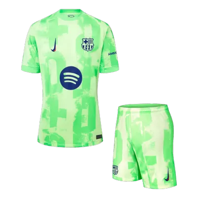 Barcelona Jersey Kit 2024/25 Third - UCL (Spotify Logo Without Text) - ijersey