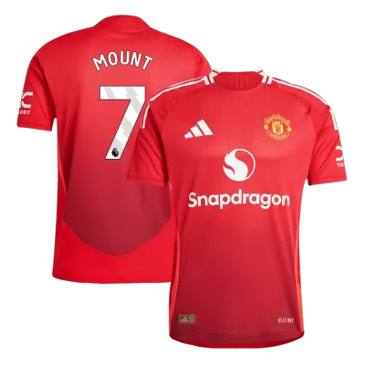 MOUNT #7 Manchester United Jersey 2024/25 Authentic Home - ijersey