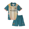 Youth Manchester City Jersey Kit 2024/25 Fourth Away- Definitely City (UCL) - ijersey