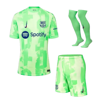 Barcelona Jersey Whole Kit 2024/25 Third- UCL - ijersey