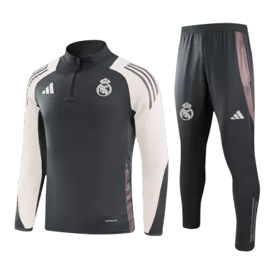 Real Madrid Tracksuit 2024/25 Youth - Gray - ijersey