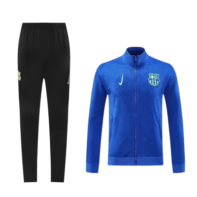 Barcelona Jacket Tracksuit 2024/25 - Blue - ijersey