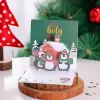 1 Pcs Random Style Personalized Christmas Greeting Card - ijersey