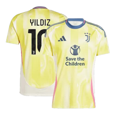 YILDIZ #10 Juventus Jersey 2024/25 Away - Save The Children Sponsor  - ijersey