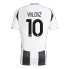 YILDIZ #10 Juventus Jersey 2024/25 Home - Save The Children Sponsor  - ijersey