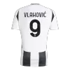 VLAHOVIĆ #9 Juventus Jersey 2024/25 Home - Save The Children Sponsor  - ijersey