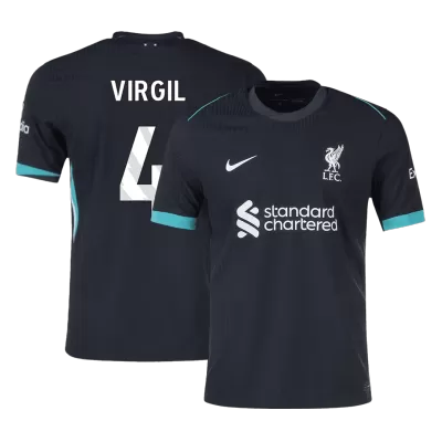 VIRGIL #4 Liverpool Jersey 2024/25 Authentic Away - ijersey