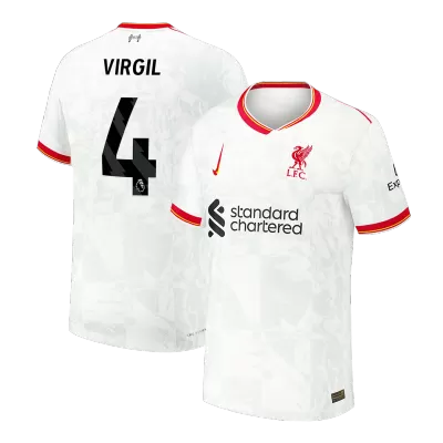 Authentic VIRGIL #4 Liverpool Third Away Soccer Jersey 2024/25 - ijersey