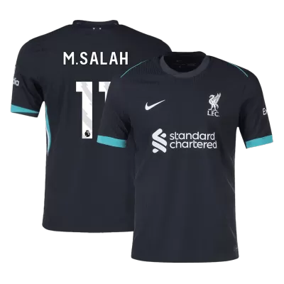 Authentic M.SALAH #11 Liverpool Away Soccer Jersey 2024/25 - ijersey