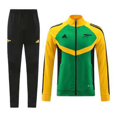 Arsenal Jacket Tracksuit 2024/25 - Green&Yellow - ijersey